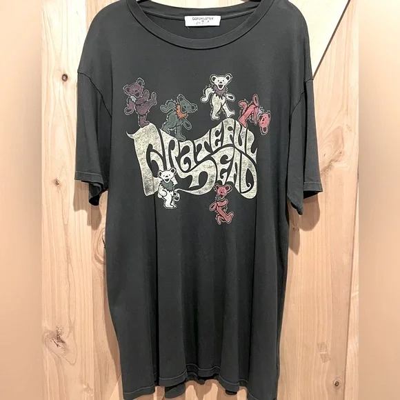 Free People Grateful Dead Bears Tee Shirt Dress - Picture 6 of 10